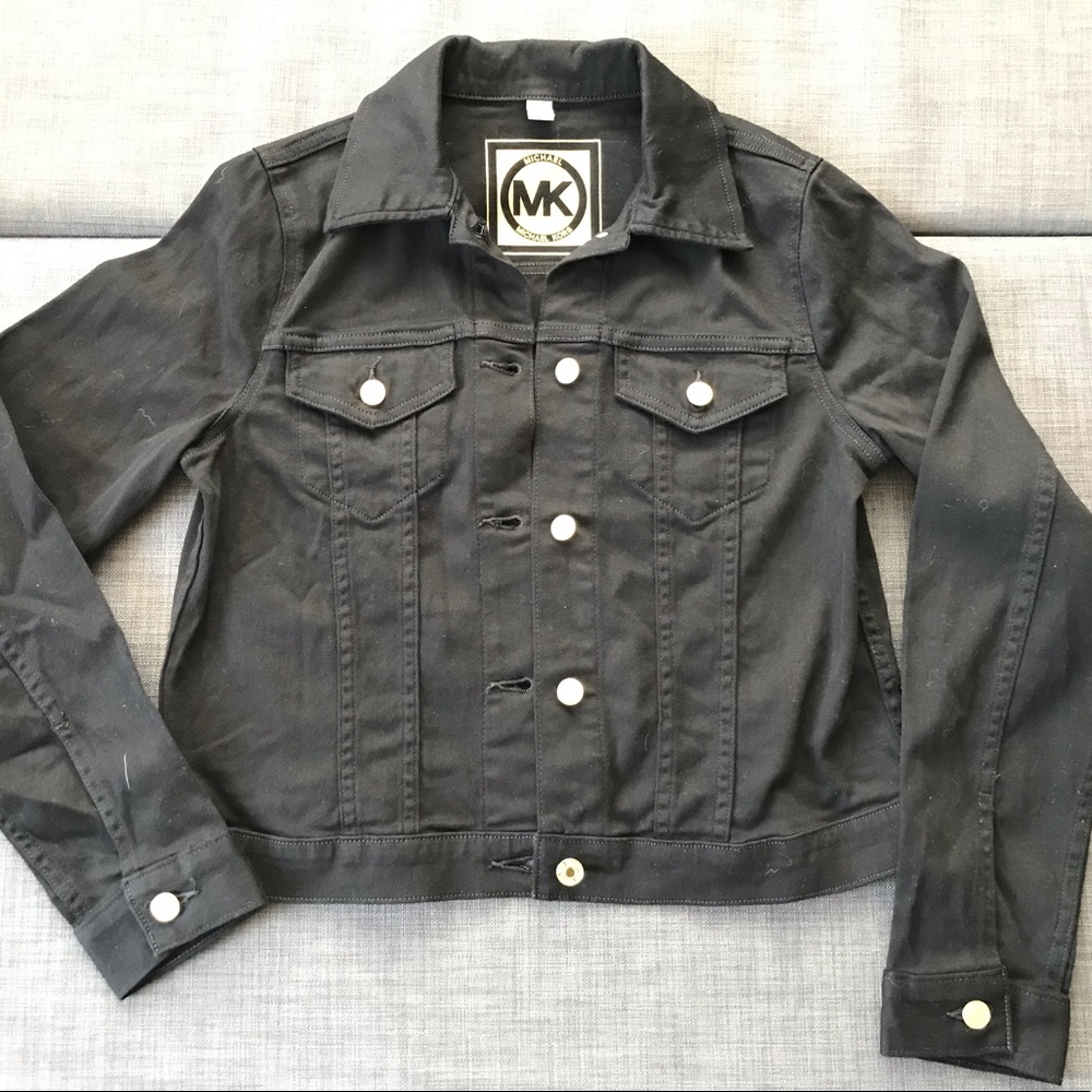 MICHAEL Michael Kors Black Cotton Jacket